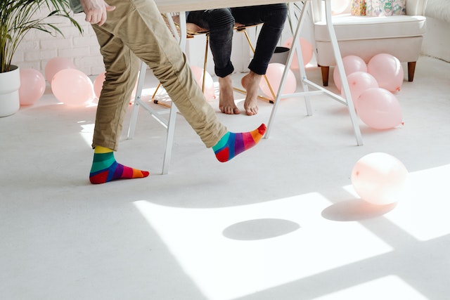 colorful socks